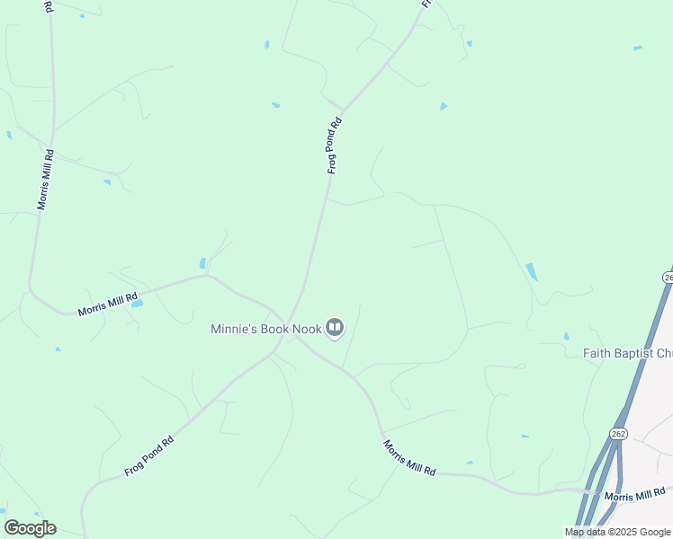map of restaurants, bars, coffee shops, grocery stores, and more near 682 Frog Pond Road in Staunton