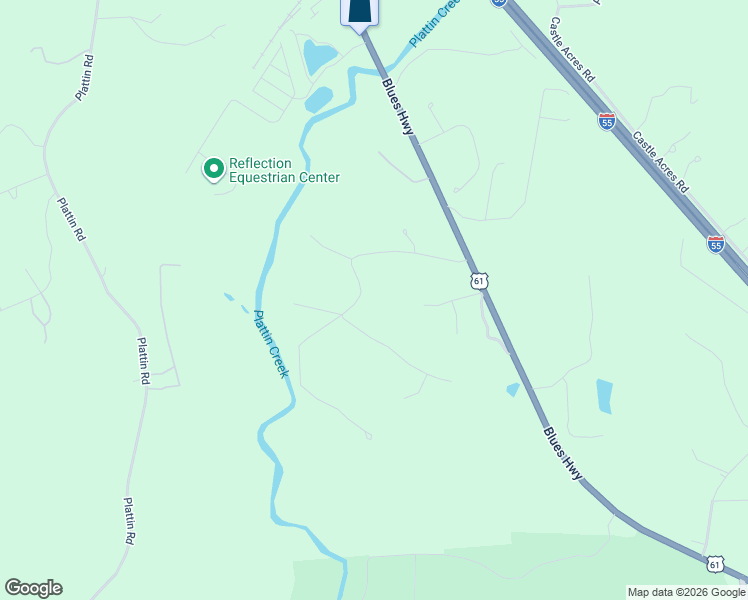 map of restaurants, bars, coffee shops, grocery stores, and more near 4 Howe Crossing in Festus