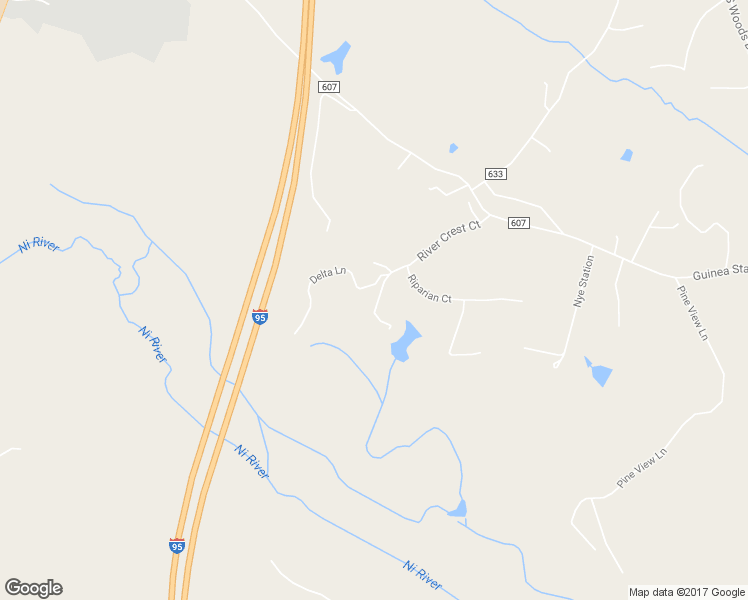 map of restaurants, bars, coffee shops, grocery stores, and more near 4801 Tributary Court in Fredericksburg