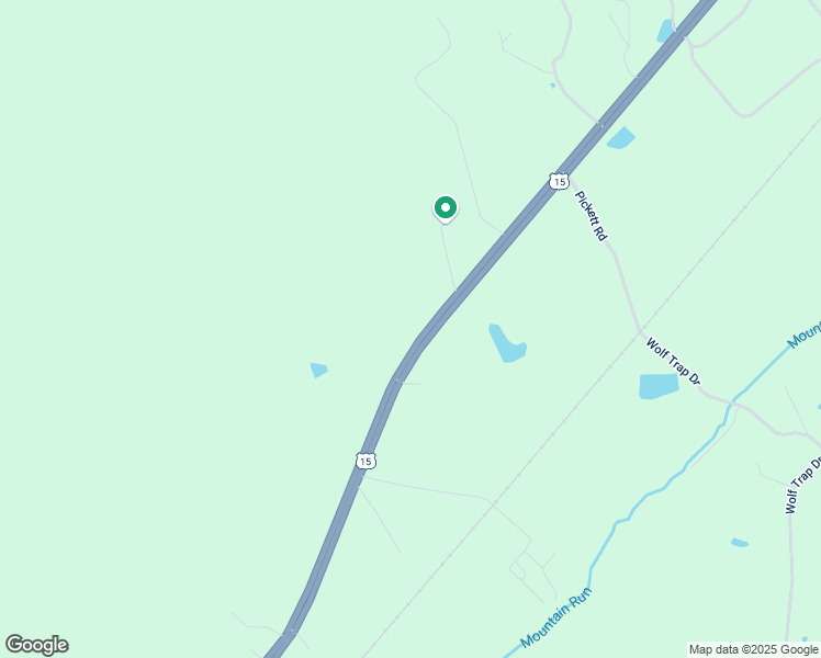 map of restaurants, bars, coffee shops, grocery stores, and more near 17178 James Madison Highway in Gordonsville