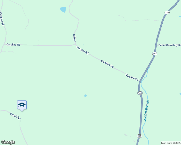 map of restaurants, bars, coffee shops, grocery stores, and more near Carolina Road in Bristow