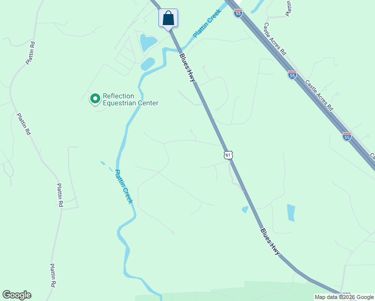 map of restaurants, bars, coffee shops, grocery stores, and more near 3 Howe Crossing in Festus