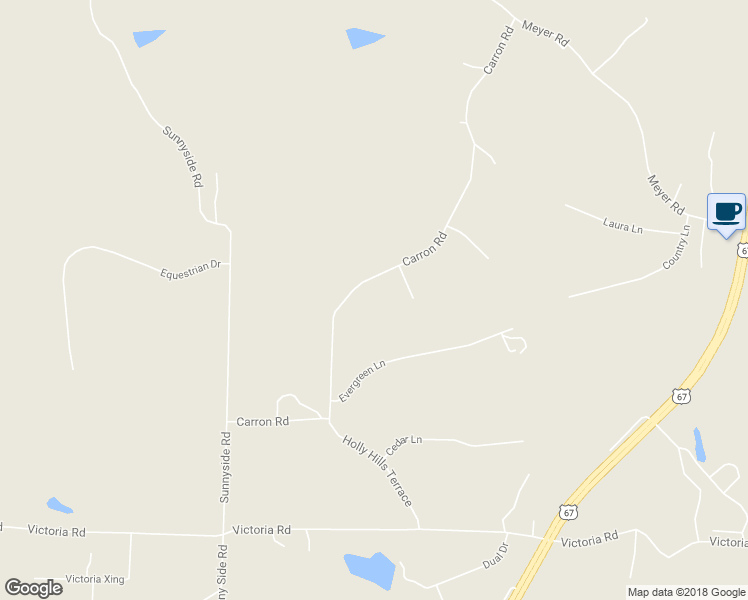 map of restaurants, bars, coffee shops, grocery stores, and more near 3104 Carron Road in Festus