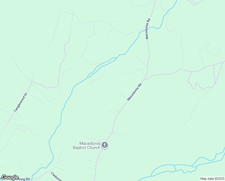 map of restaurants, bars, coffee shops, grocery stores, and more near 6528 Macedonia Road in Woodford