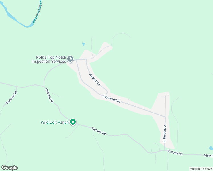 map of restaurants, bars, coffee shops, grocery stores, and more near 1307 Radcliff Drive in Festus