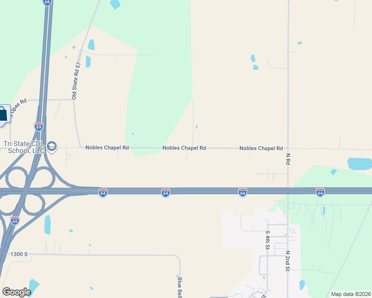map of restaurants, bars, coffee shops, grocery stores, and more near 11499 Nobles Chapel Road in Elberfeld