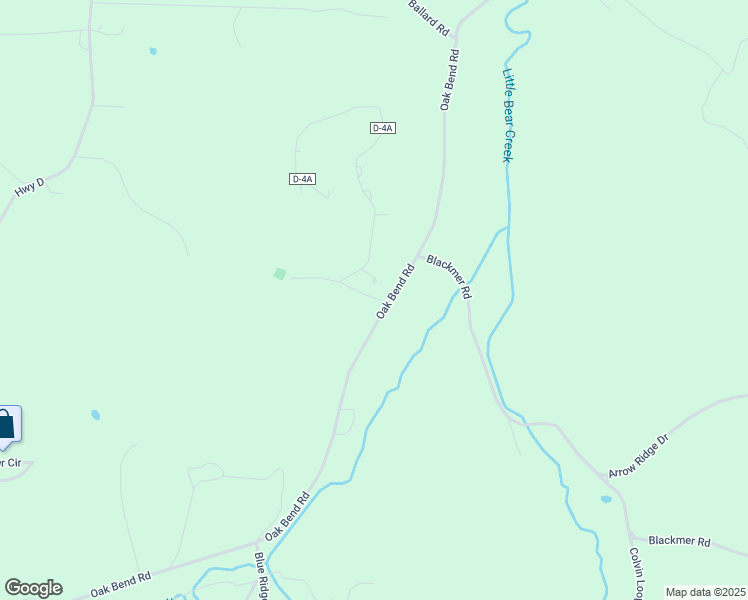 map of restaurants, bars, coffee shops, grocery stores, and more near 22 Blackmer Road in Kaiser