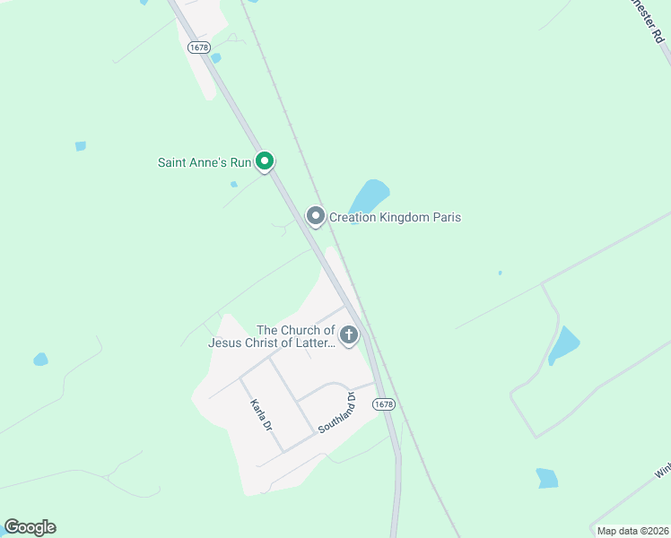 map of restaurants, bars, coffee shops, grocery stores, and more near 859 Clintonville Road in Paris