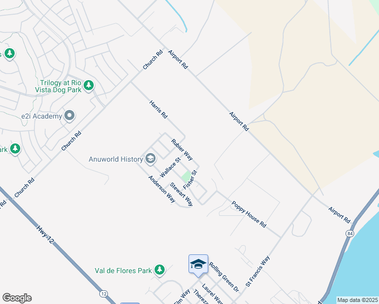 map of restaurants, bars, coffee shops, grocery stores, and more near 690 Rubier Way in Rio Vista