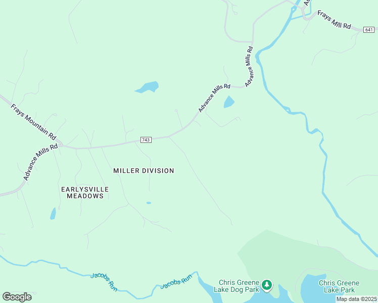 map of restaurants, bars, coffee shops, grocery stores, and more near 5273 Advance Mills Road in Earlysville