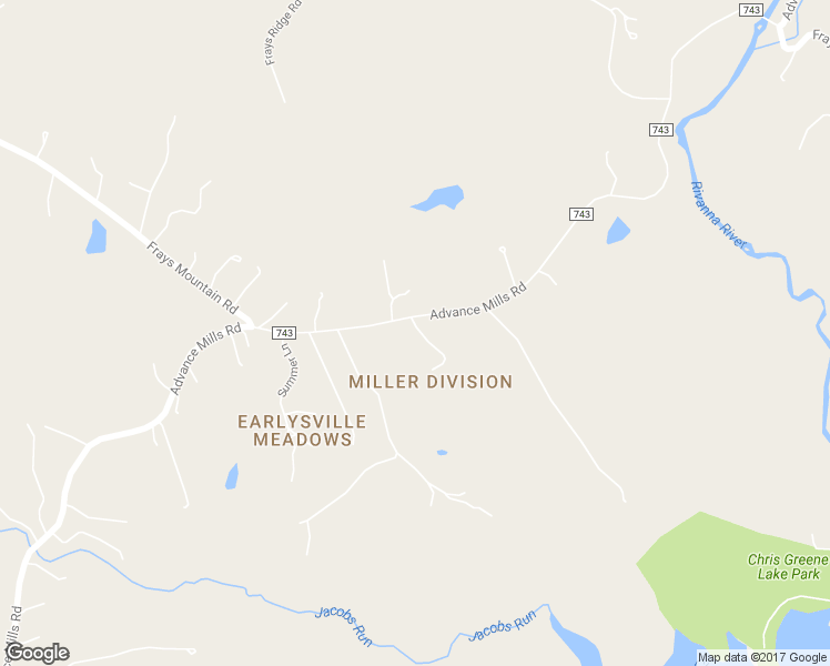 map of restaurants, bars, coffee shops, grocery stores, and more near 5163 Advance Mills Road in Earlysville