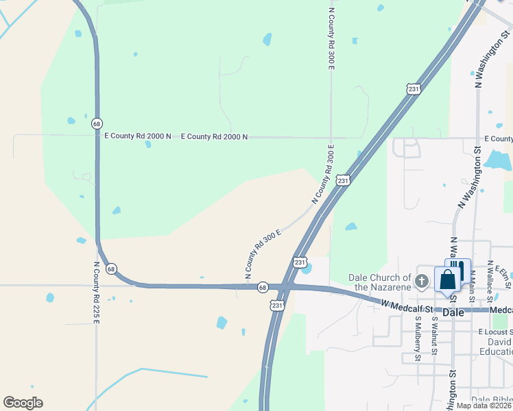map of restaurants, bars, coffee shops, grocery stores, and more near in Dale