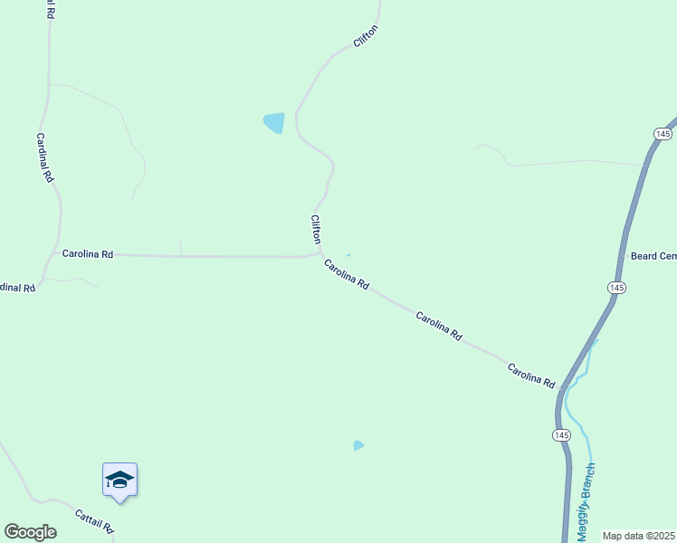 map of restaurants, bars, coffee shops, grocery stores, and more near Carolina Road in Perry County
