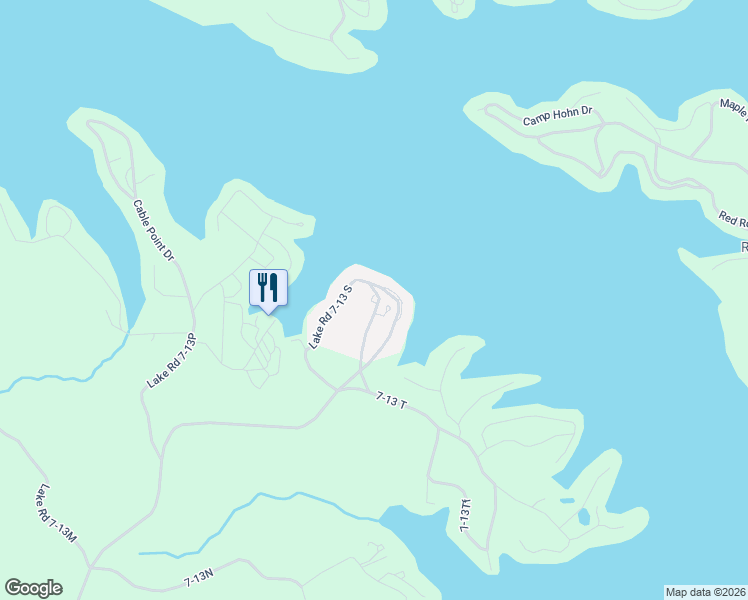 map of restaurants, bars, coffee shops, grocery stores, and more near Lake Road 7-13 South in Climax Springs