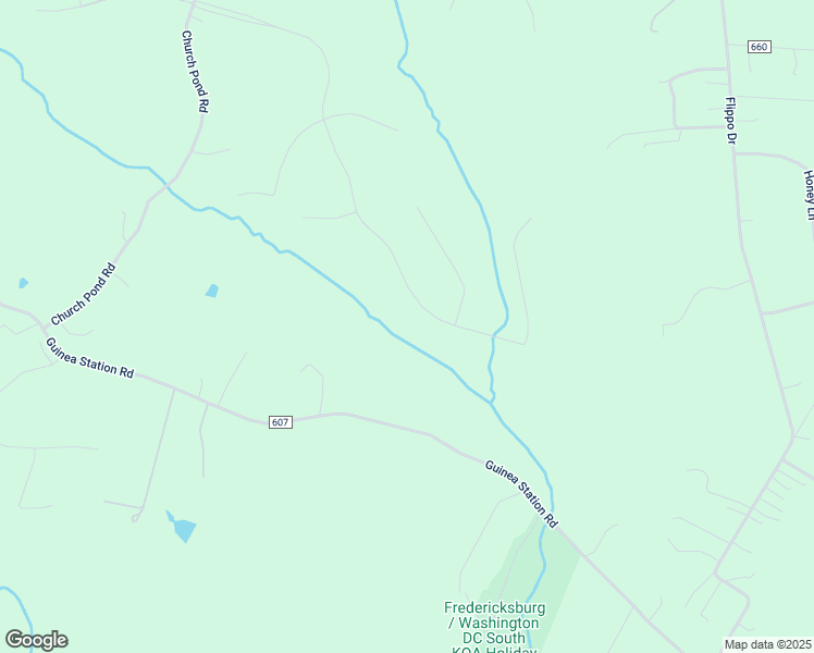 map of restaurants, bars, coffee shops, grocery stores, and more near 7906 South Woods Drive in Fredericksburg