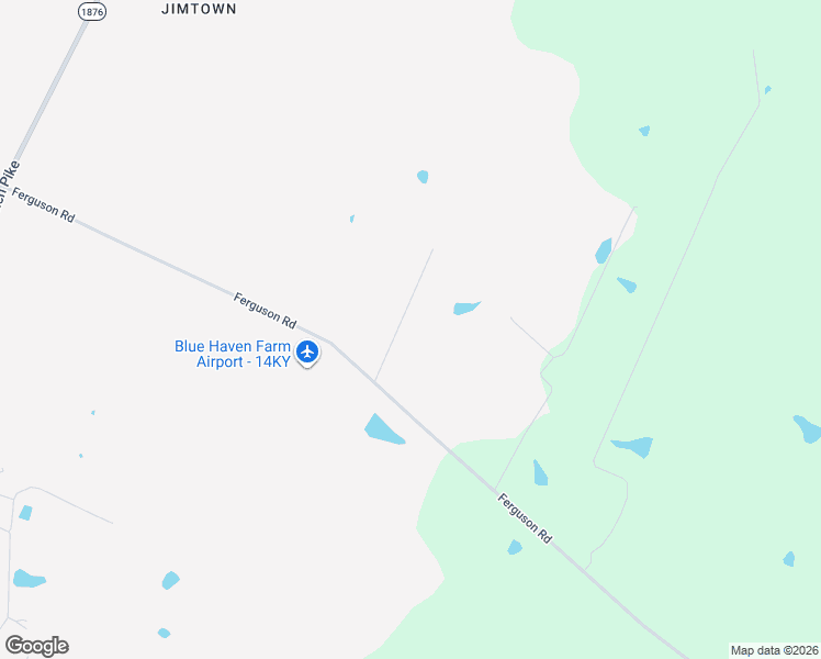 map of restaurants, bars, coffee shops, grocery stores, and more near 1601 Ferguson Road in Lexington