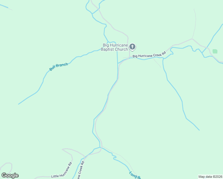 map of restaurants, bars, coffee shops, grocery stores, and more near 3612-4098 Big Hurricane Creek Road in Fort Gay