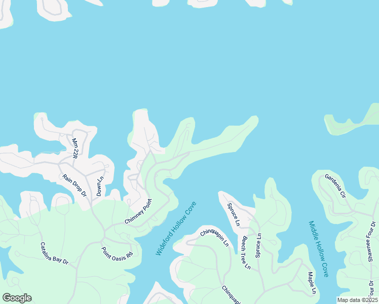 map of restaurants, bars, coffee shops, grocery stores, and more near 100 Chimney Cove Circle in Sunrise Beach