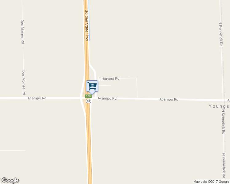 map of restaurants, bars, coffee shops, grocery stores, and more near 4755 Acampo Road in Acampo