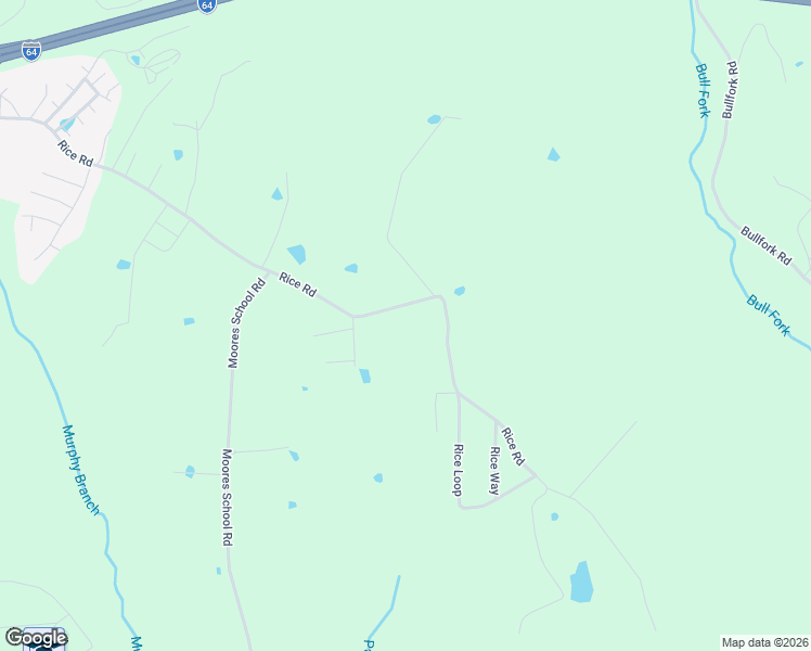 map of restaurants, bars, coffee shops, grocery stores, and more near 1500 Rice Road in Morehead
