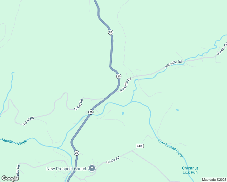 map of restaurants, bars, coffee shops, grocery stores, and more near 48 Jettsville Road in Leivasy