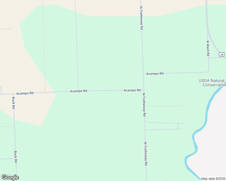 map of restaurants, bars, coffee shops, grocery stores, and more near 10577 Acampo Road in Acampo