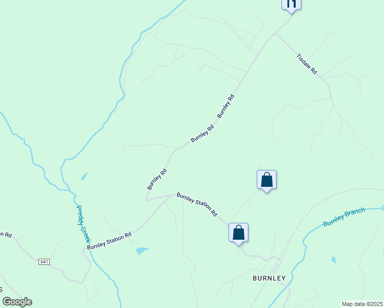 map of restaurants, bars, coffee shops, grocery stores, and more near 5103 Burnley Road in Barboursville