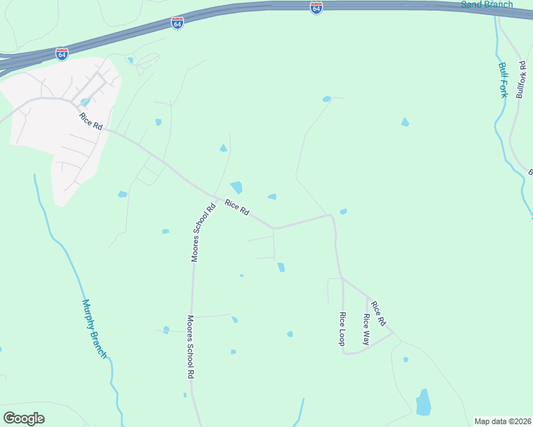 map of restaurants, bars, coffee shops, grocery stores, and more near 1150 Rice Road in Morehead