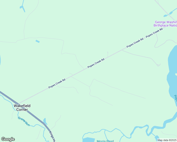 map of restaurants, bars, coffee shops, grocery stores, and more near 750 Popes Creek Road in Colonial Beach