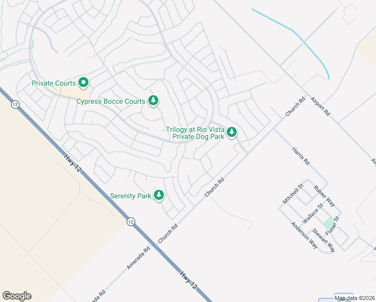 map of restaurants, bars, coffee shops, grocery stores, and more near 306 Marks Road in Rio Vista
