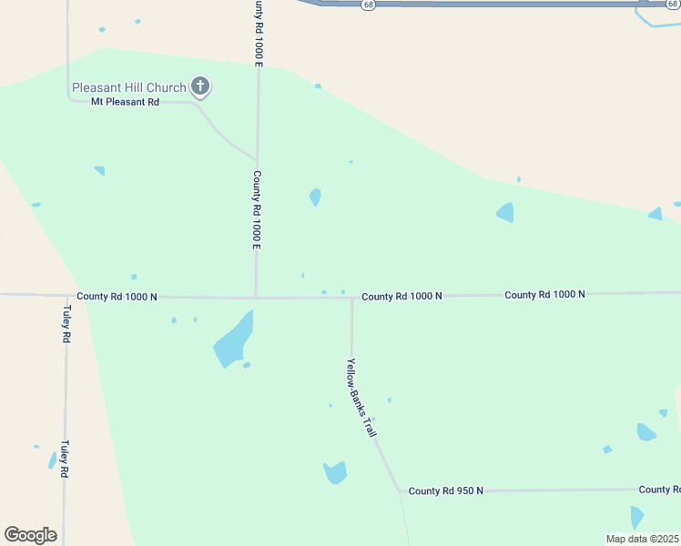 map of restaurants, bars, coffee shops, grocery stores, and more near 10200 County Road 1000 North in Dale
