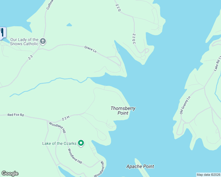 map of restaurants, bars, coffee shops, grocery stores, and more near 1060-1452 2 H in Climax Springs