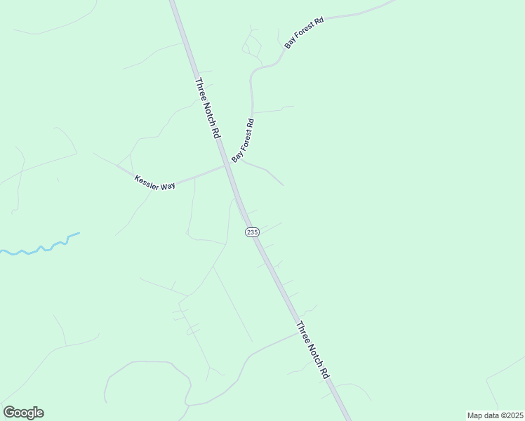 map of restaurants, bars, coffee shops, grocery stores, and more near 18578 Three Notch Road in Lexington Park