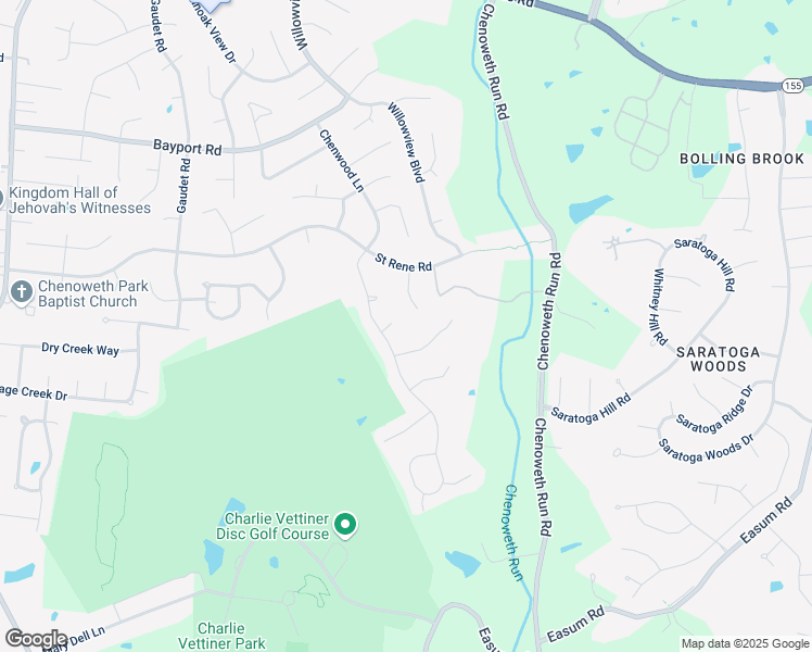 map of restaurants, bars, coffee shops, grocery stores, and more near 11504 Hopi Court in Jeffersontown
