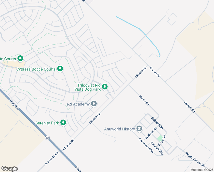 map of restaurants, bars, coffee shops, grocery stores, and more near 510 Diamond Hills Drive in Rio Vista