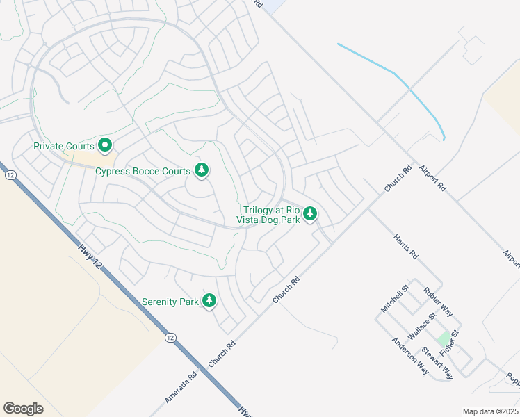 map of restaurants, bars, coffee shops, grocery stores, and more near 329 Brockton Place in Rio Vista