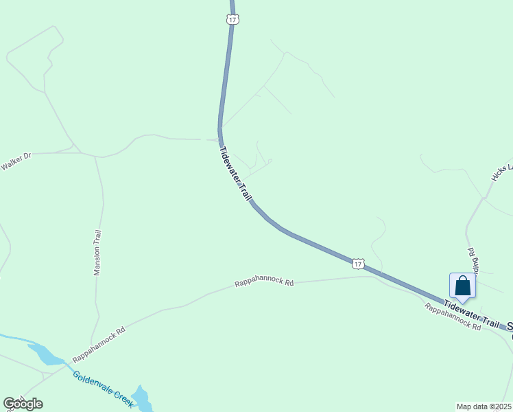 map of restaurants, bars, coffee shops, grocery stores, and more near 21751 Tidewater Trail in Rappahannock Academy