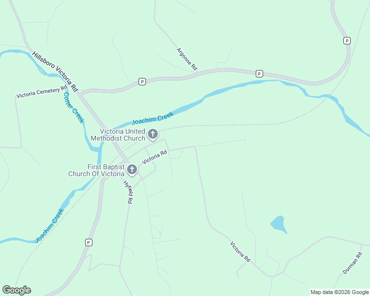 map of restaurants, bars, coffee shops, grocery stores, and more near 4794 Victoria Road in Festus