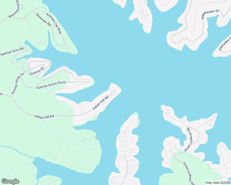 map of restaurants, bars, coffee shops, grocery stores, and more near Sunrise Ridge Drive in Sunrise Beach