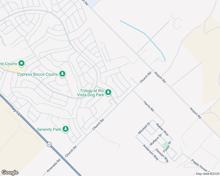 map of restaurants, bars, coffee shops, grocery stores, and more near 510 Diamond Hills Drive in Rio Vista