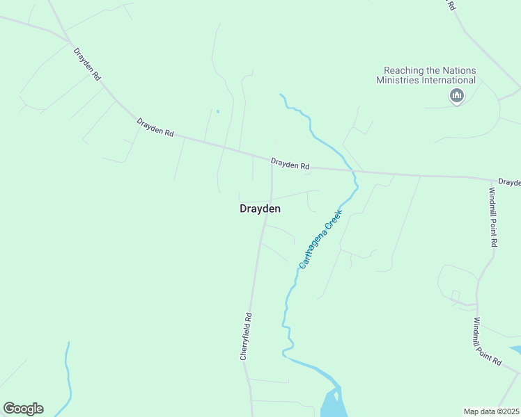 map of restaurants, bars, coffee shops, grocery stores, and more near in Drayden