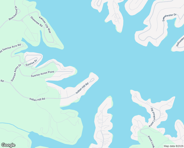 map of restaurants, bars, coffee shops, grocery stores, and more near Sunrise Ridge Dr in Sunrise Beach