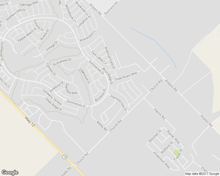 map of restaurants, bars, coffee shops, grocery stores, and more near 403 Birch Ridge Drive in Rio Vista