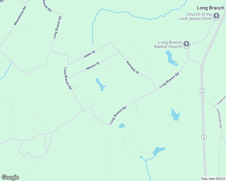 map of restaurants, bars, coffee shops, grocery stores, and more near 13921 Long Branch Road in Woodford