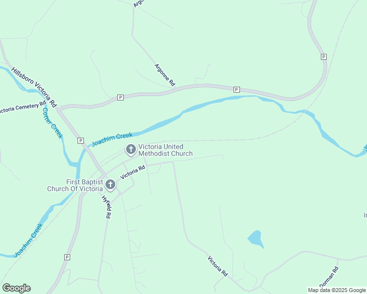 map of restaurants, bars, coffee shops, grocery stores, and more near 5265 Campbell Road in Festus
