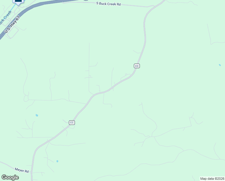 map of restaurants, bars, coffee shops, grocery stores, and more near 12250 State Road CC in Festus