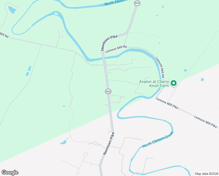 map of restaurants, bars, coffee shops, grocery stores, and more near 5072 Kentucky 922 in Lexington