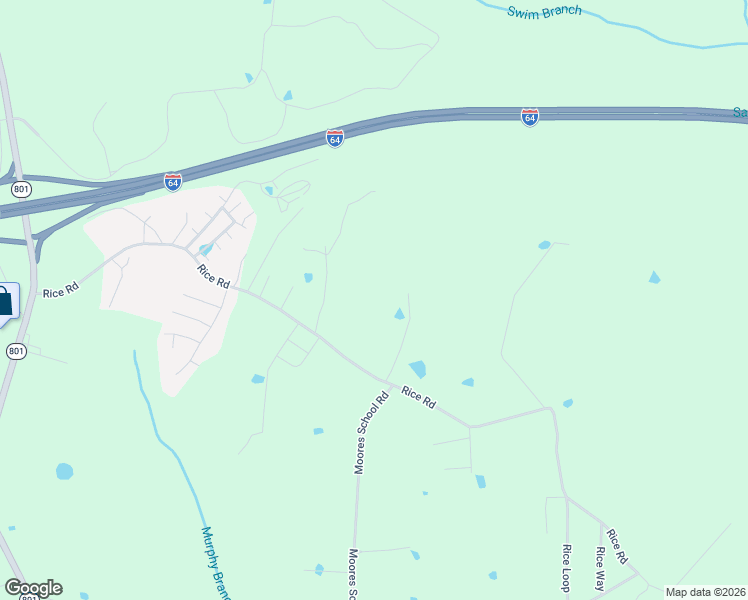 map of restaurants, bars, coffee shops, grocery stores, and more near 870 Rice Road in Morehead