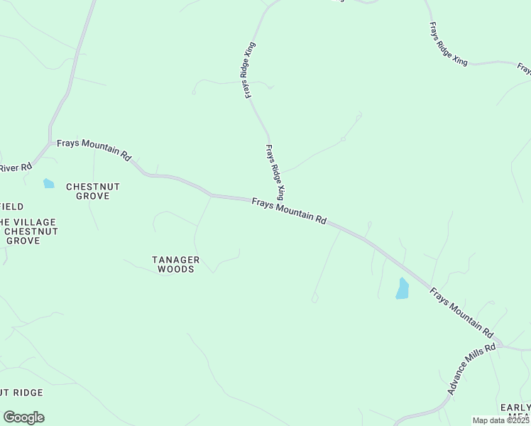 map of restaurants, bars, coffee shops, grocery stores, and more near 723 Frays Mountain Road in Earlysville