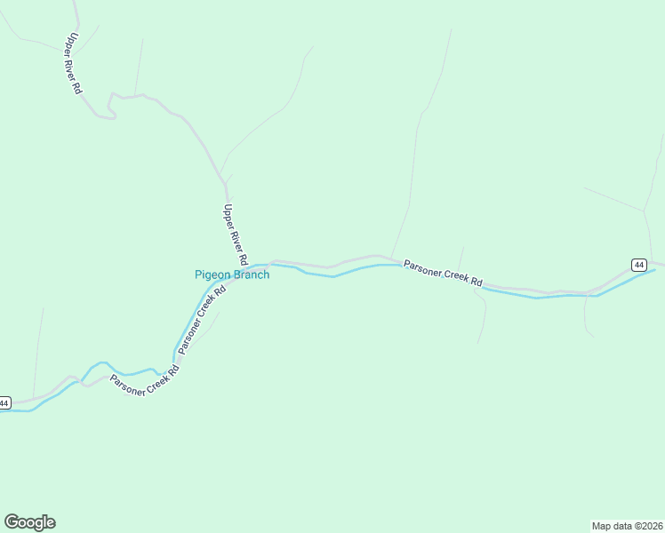 map of restaurants, bars, coffee shops, grocery stores, and more near Parsoner Creek Road in Lincoln County
